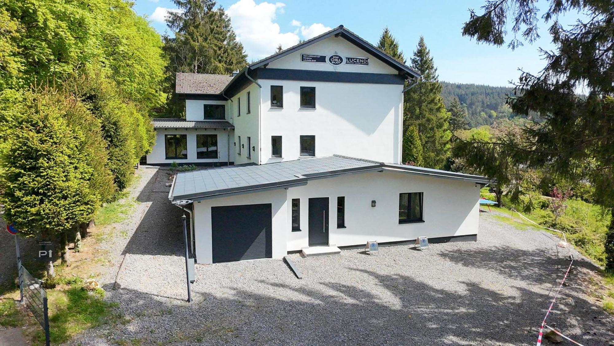 Gaestehotel Lucendi Premium Lounge Hohenleimbach Extérieur photo